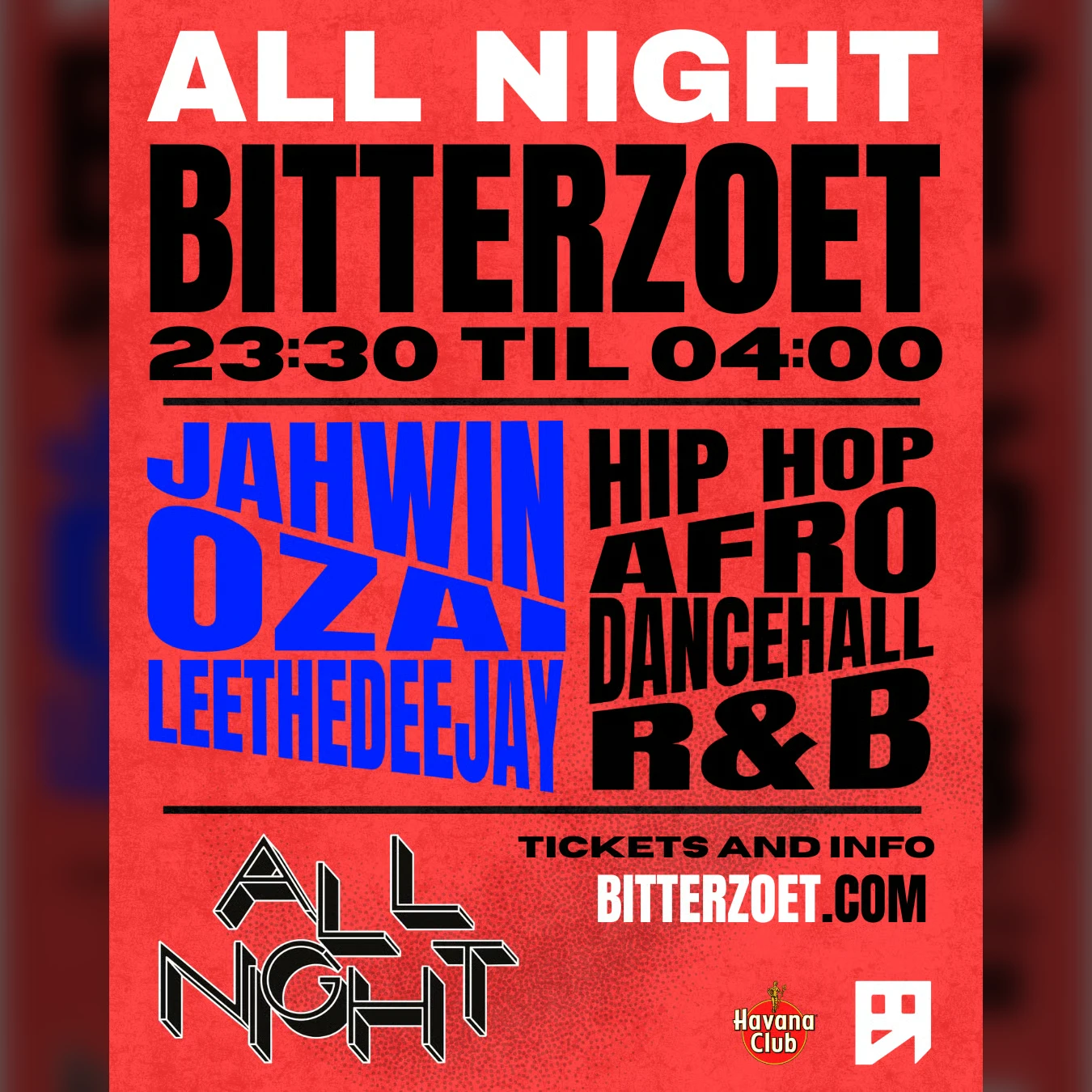 ALL NIGHT – OZAI & JAHWIN & LEETHEDEEJAY